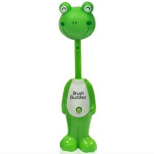 Brush Buddies Poppin Toothbrush Leapin‎ Louie Frog Green